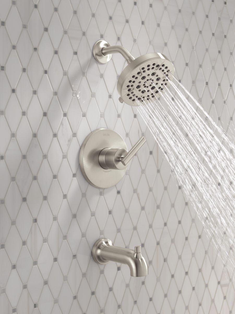 DELTA Altado Monitor 14 Series Tub & Shower Trim — Stainless