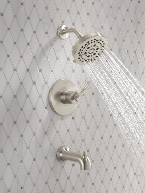 DELTA Altado Monitor 14 Series Tub & Shower Trim — Stainless