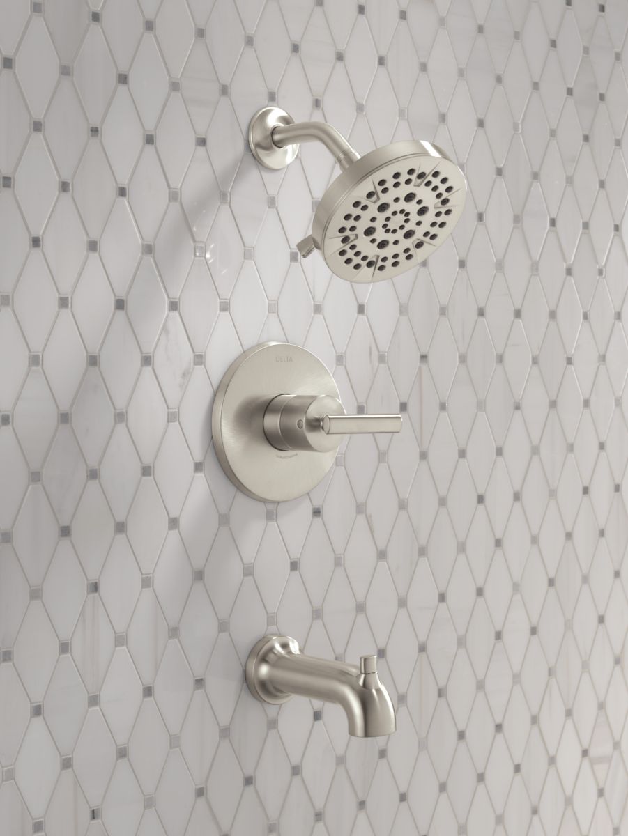 DELTA Altado Monitor 14 Series Tub & Shower Trim — Stainless