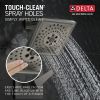 DELTA Trillian 14 Series H2Okinetic Tub Shower Trim — Lumicoat® Black Stainless
