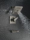 DELTA Trillian 14 Series H2Okinetic Tub Shower Trim — Lumicoat® Black Stainless