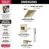DELTA Trillian 14 Series H2Okinetic Tub Shower Trim — Lumicoat® Polished Nickel