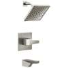 DELTA Trillian 14 Series H2Okinetic Tub Shower Trim — Lumicoat® Stainless