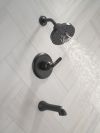 DELTA Bonacci 14 Series Tub Shower Trim — Matte Black