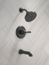 DELTA Bonacci 14 Series Tub Shower Trim — Matte Black