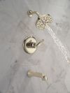 DELTA Bonacci 14 Series Tub Shower Trim — Lumicoat® Polished Nickel