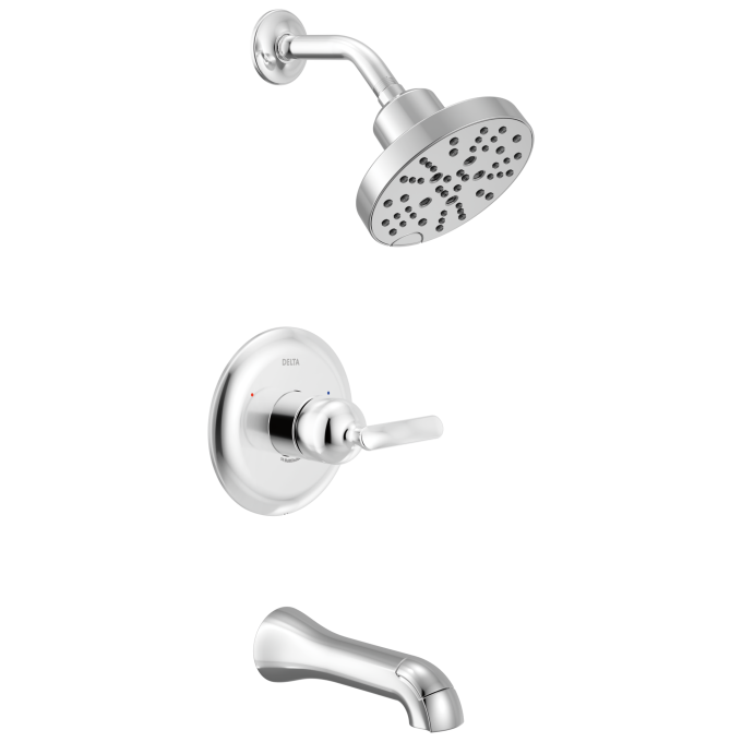 DELTA Bonacci 14 Series Tub Shower Trim — Lumicoat® Chrome