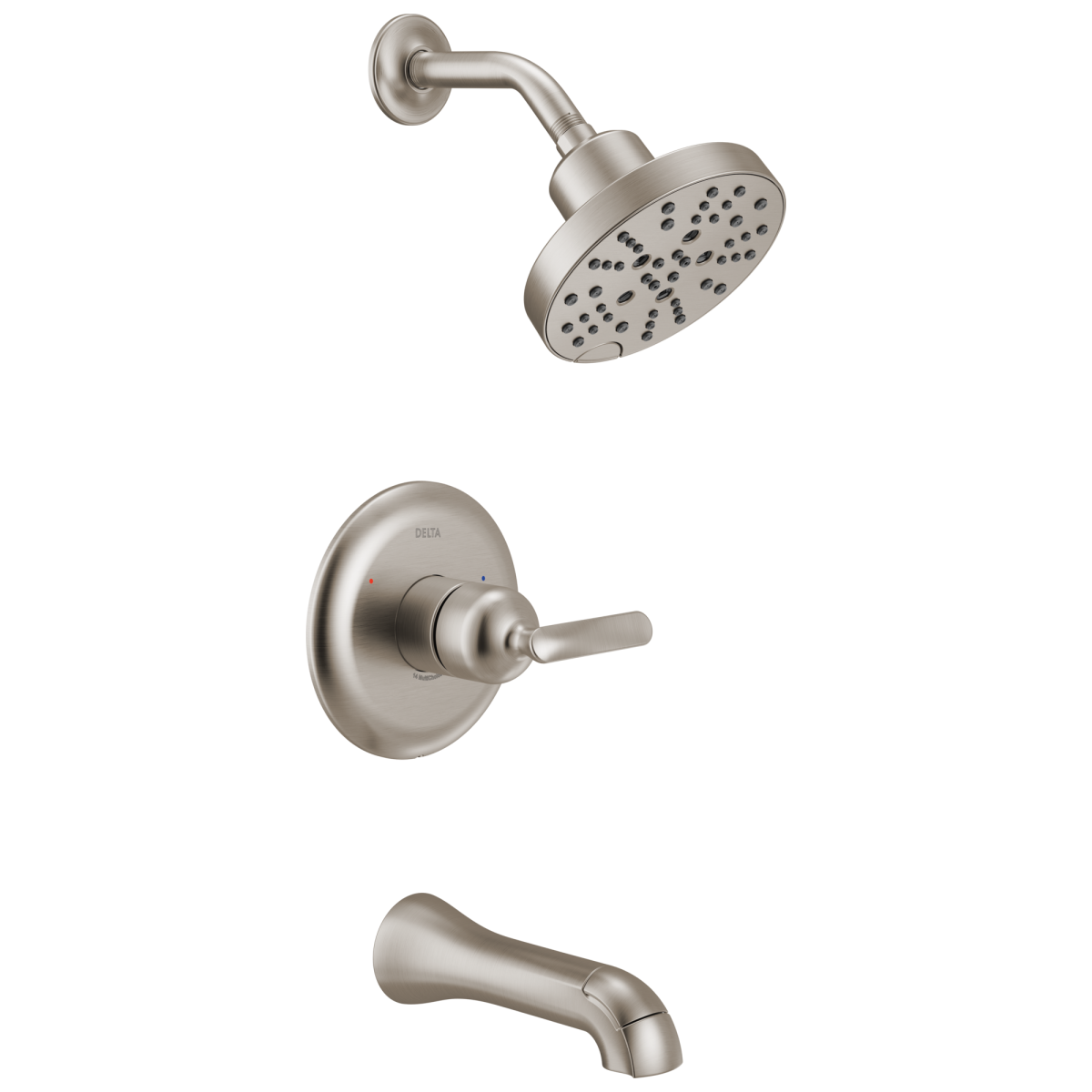 DELTA Bonacci 14 Series Tub Shower Trim — Lumicoat® Stainless
