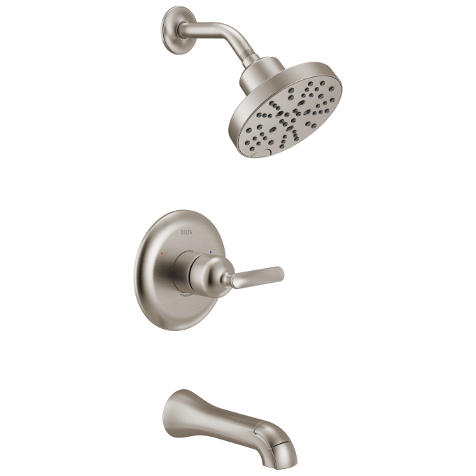 DELTA Bonacci 14 Series Tub Shower Trim — Lumicoat® Stainless