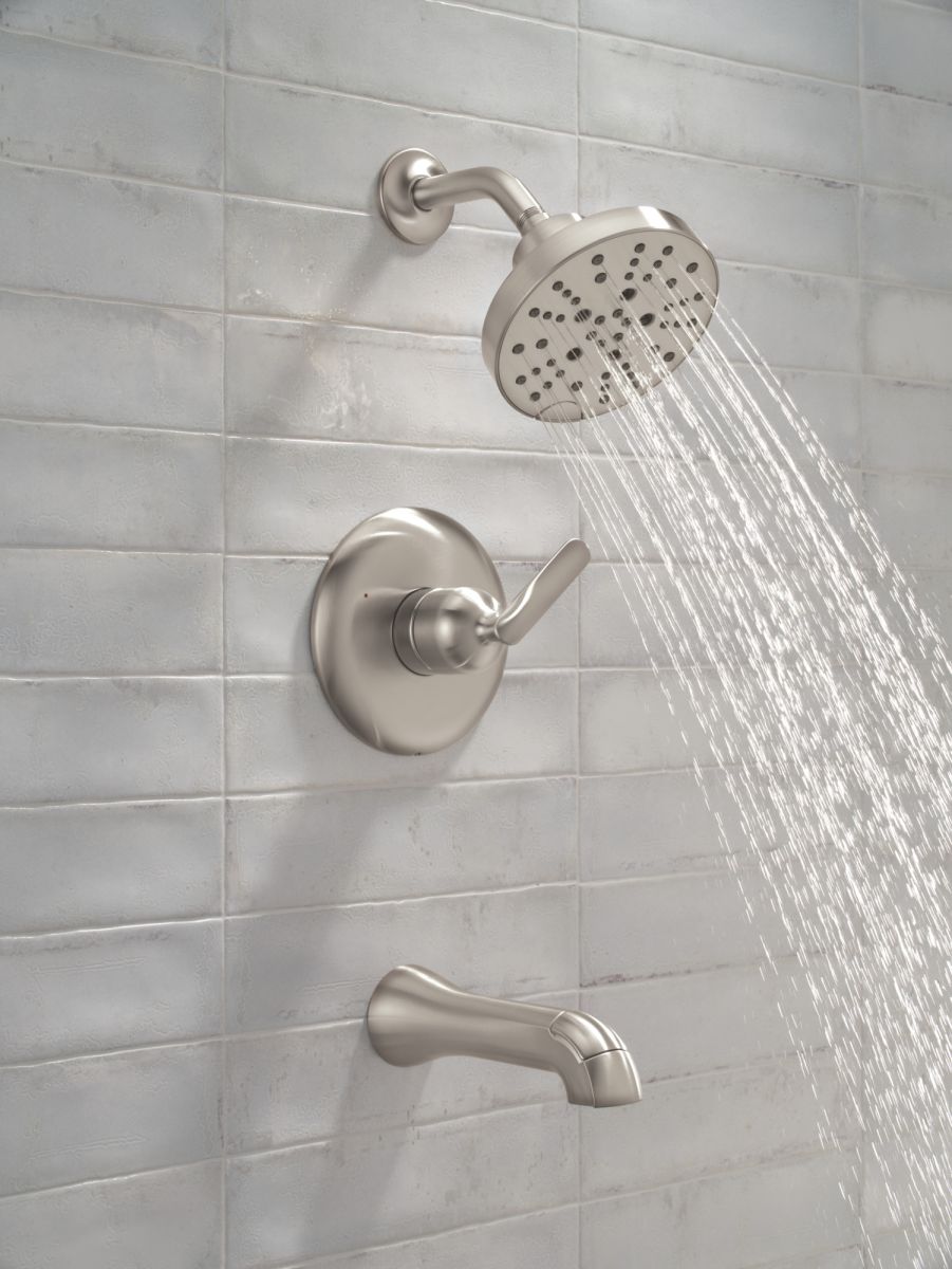 DELTA Bonacci 14 Series Tub Shower Trim — Lumicoat® Stainless