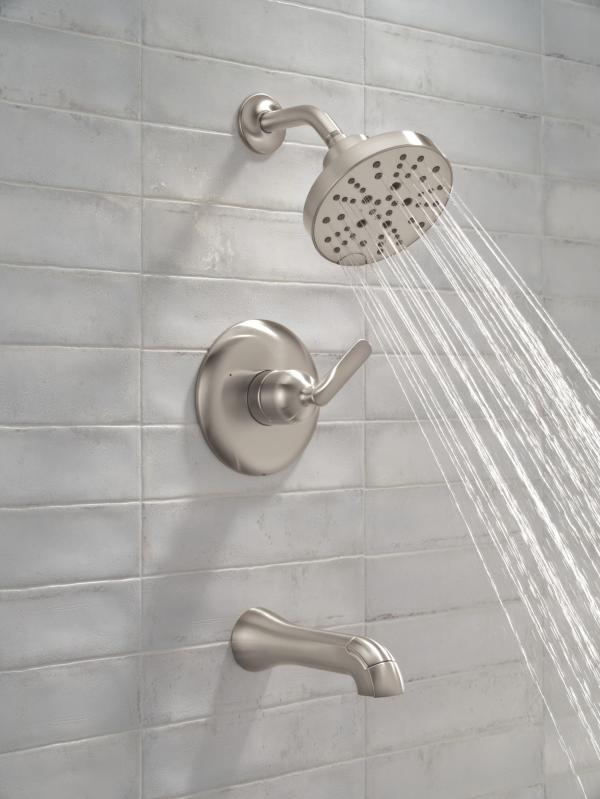 DELTA Bonacci 14 Series Tub Shower Trim — Lumicoat® Stainless
