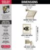 DELTA Dryden Monitor 14 Series Tub & Shower Trim — Polished Nickel