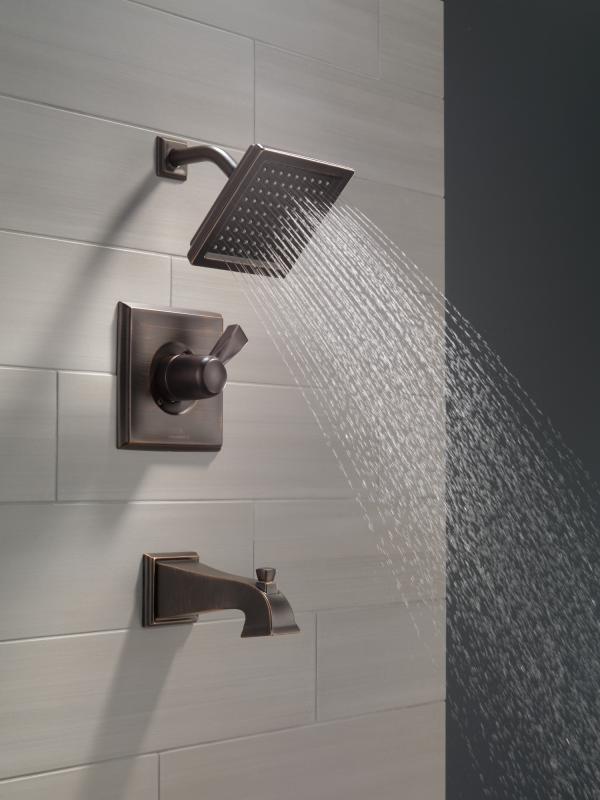 DELTA Dryden Monitor 14 Series Tub & Shower Trim — Venetian Bronze