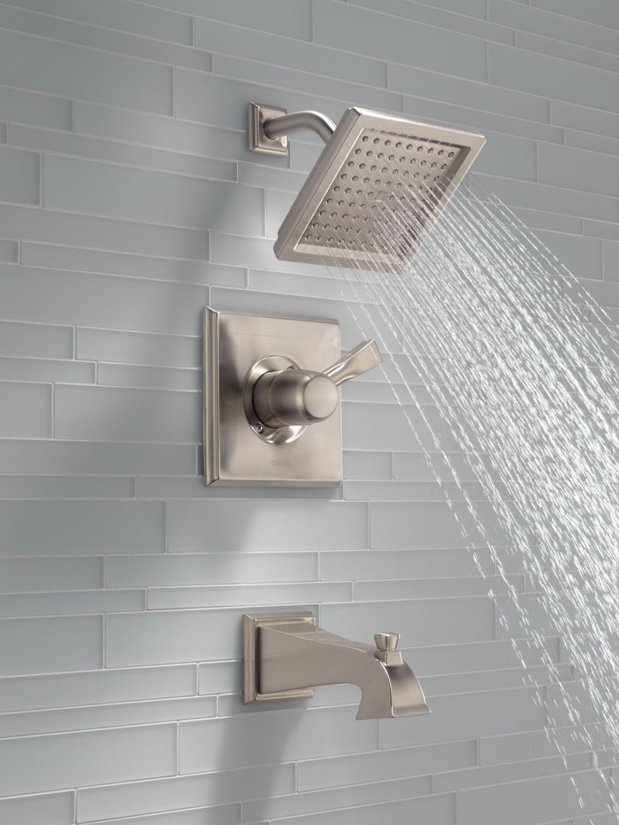 DELTA Dryden Monitor 14 Series Tub & Shower Trim — Stainless