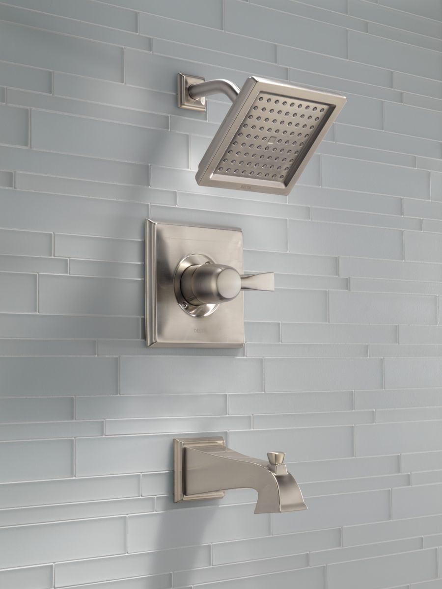 DELTA Dryden Monitor 14 Series Tub & Shower Trim — Stainless