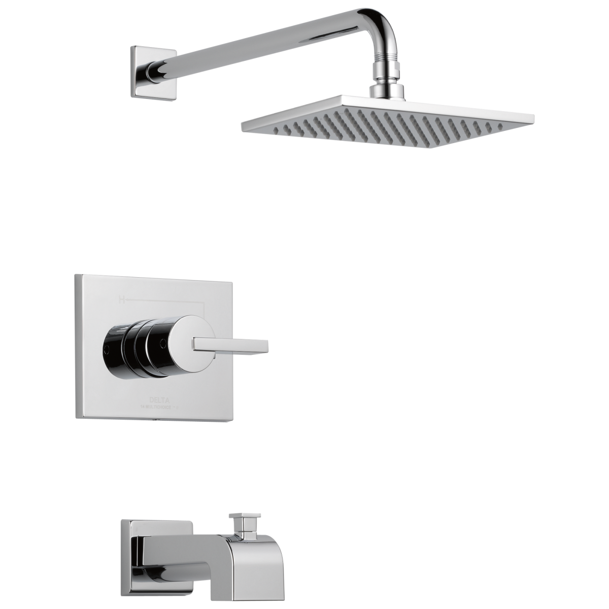 DELTA Vero Monitor 14 Series Tub & Shower Trim — Chrome