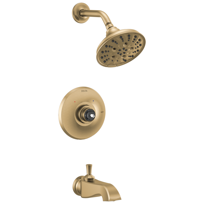 DELTA Dorval Monitor 14 Series Shower Trim - Less Handle — Champagne Bronze