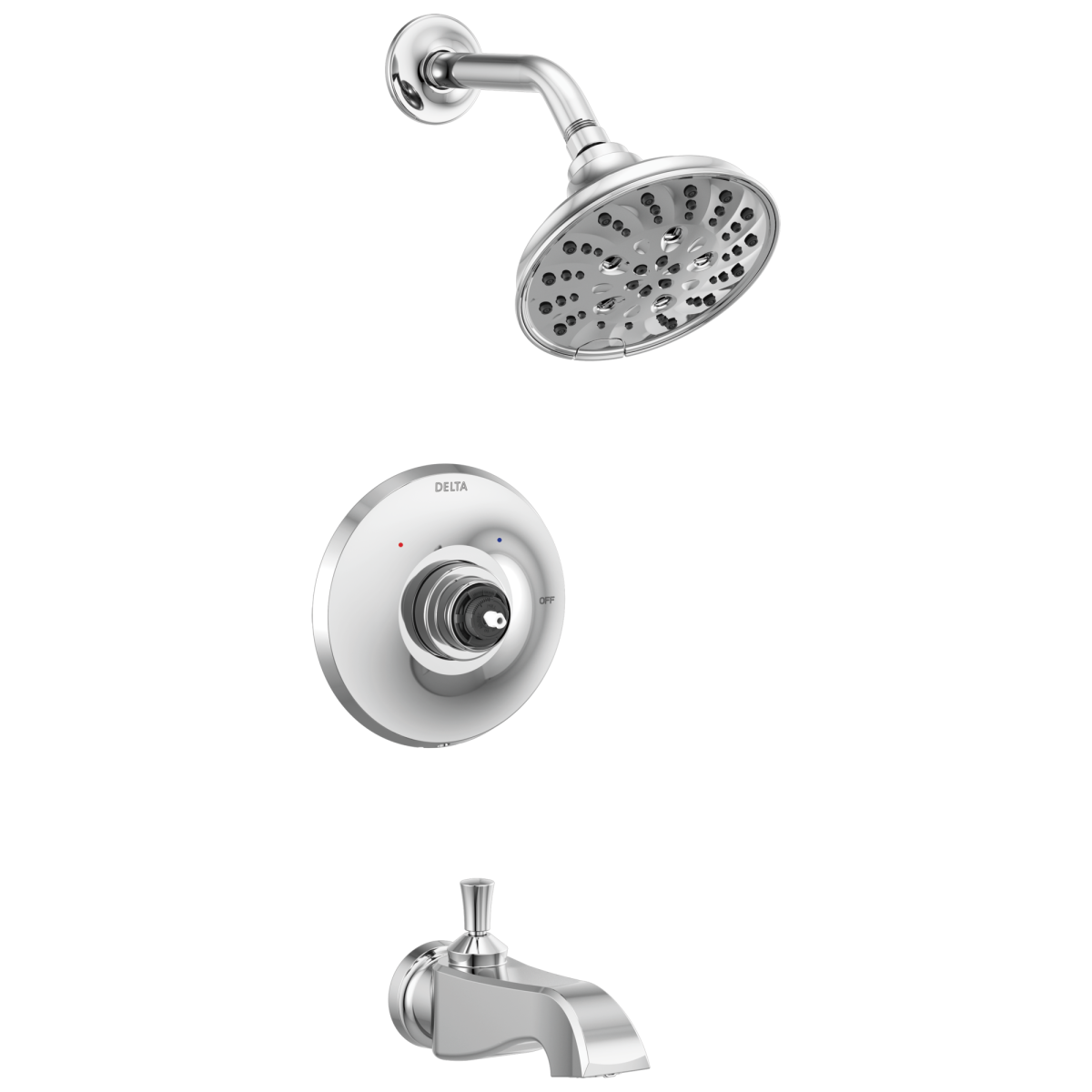 DELTA Dorval Monitor 14 Series Shower Trim - Less Handle — Chrome