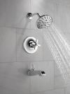DELTA Dorval Handle - Volume FM Tub Filler/ 14S — Chrome