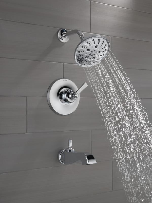 DELTA Dorval Monitor 14 Series Shower Trim - Less Handle — Chrome