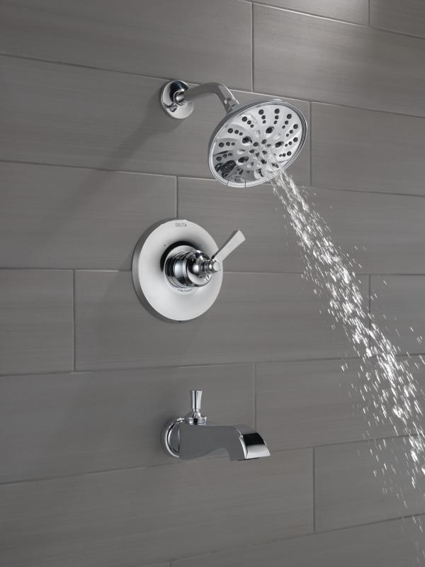 DELTA Dorval Monitor 14 Series Shower Trim - Less Handle — Chrome