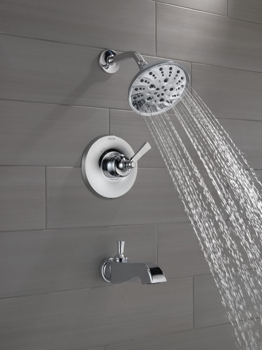 DELTA Dorval Monitor 14 Series Shower Trim - Less Handle — Chrome