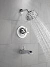 DELTA Dorval Handle - Volume FM Tub Filler/ 14S — Chrome