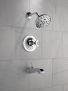 DELTA Dorval Handle - Volume FM Tub Filler/ 14S — Chrome