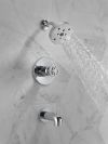 DELTA Trinsic H2OKINETIC Tub Shower Trim — Chrome