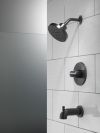 DELTA Trinsic Monitor 14 Series Tub & Shower Trim - Less Head — Matte Black