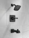 DELTA Ashlyn Monitor 14 Series Tub and Shower Trim — Matte Black