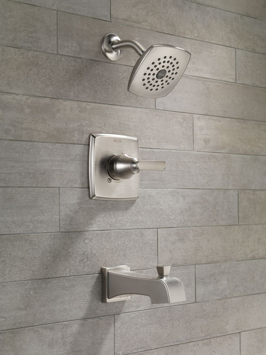 DELTA Ashlyn Monitor 14 Series Tub & Shower Trim — Stainless