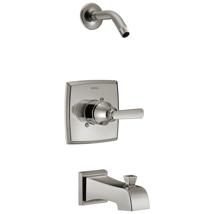 DELTA Ashlyn Monitor 14 Series Tub & Shower Trim - Less Head — Stainless