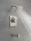 DELTA Modern Monitor 14 Series Tub & Shower Trim — Stainless