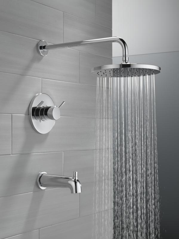 DELTA Modern Monitor 14 Series Tub & Shower Trim — Chrome