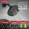 DELTA Stryke 14 Series Tub and Shower — Matte Black