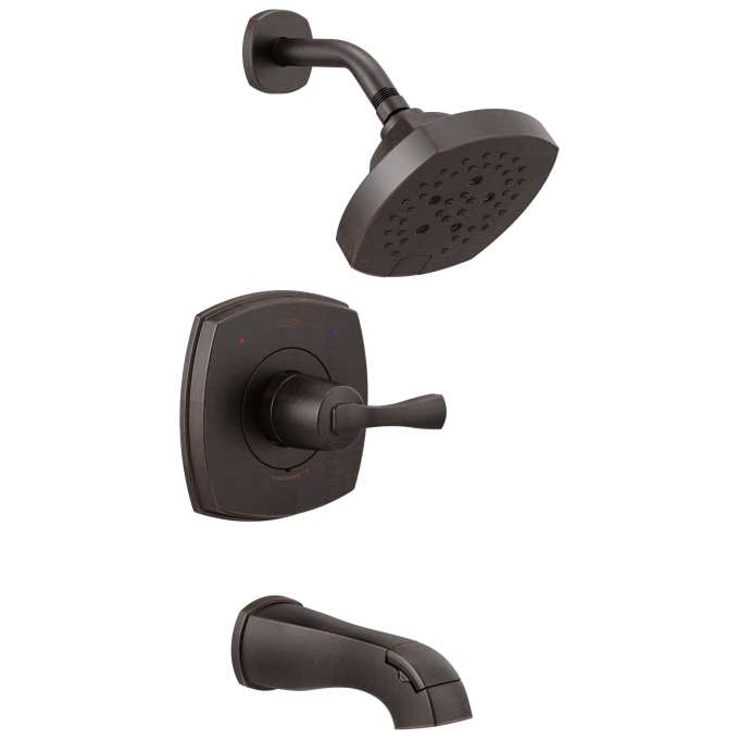 DELTA Stryke 14 Series Tub and Shower — Venetian Bronze
