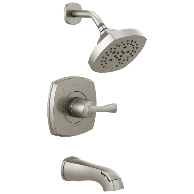 DELTA Stryke 14 Series Tub and Shower — Lumicoat® Stainless