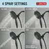 DELTA Albion  Monitor 14 Series Tub and Shower Trim Only with In2ition Hand Shower — Matte Black