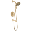 DELTA Albion  Monitor 14 Series Tub and Shower Trim Only with In2ition Hand Shower — Champagne Bronze