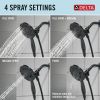 DELTA Albion  Monitor 14 Series Tub and Shower Trim Only with In2ition Hand Shower — Matte Black / Champagne Bronze