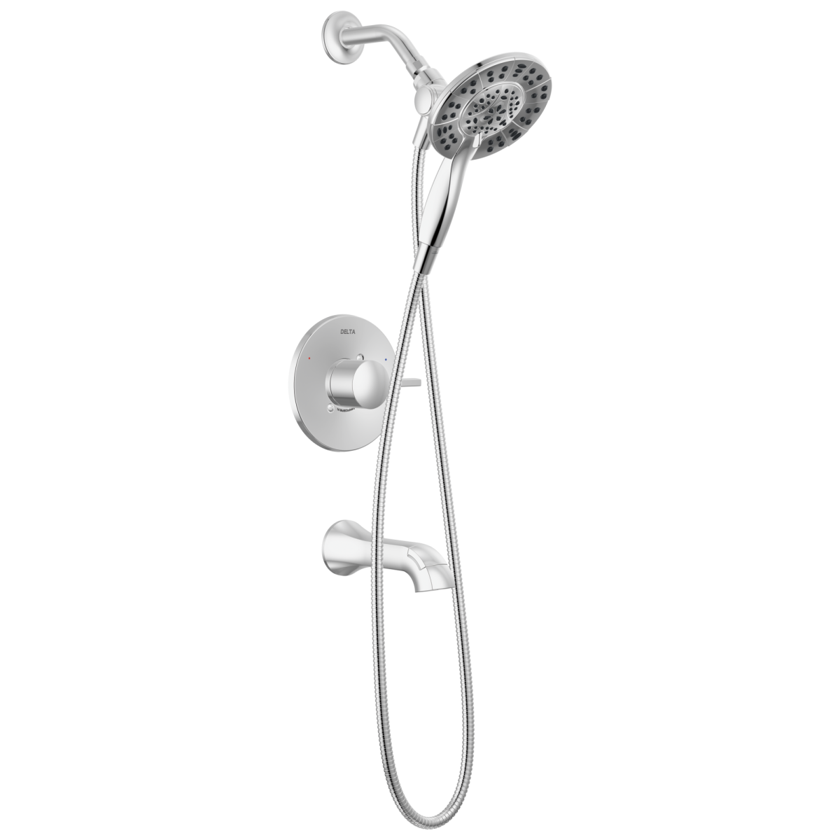 DELTA Albion  Monitor 14 Series Tub and Shower Trim Only with In2ition Hand Shower — Chrome