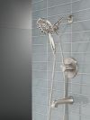 DELTA Albion  Monitor 14 Series Tub and Shower Trim Only with In2ition Hand Shower — Spotshield Brushed Nickel
