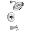 DELTA Cassidy Monitor 14 Series H2OKINETIC Tub & Shower Trim - Less Handle — Chrome