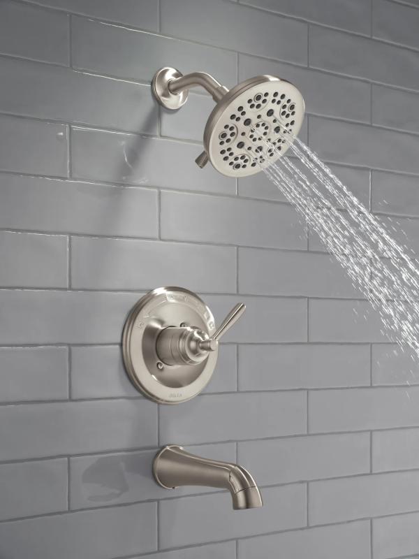 DELTA Roe Monitor 14 Series Tub and Shower — Stainless