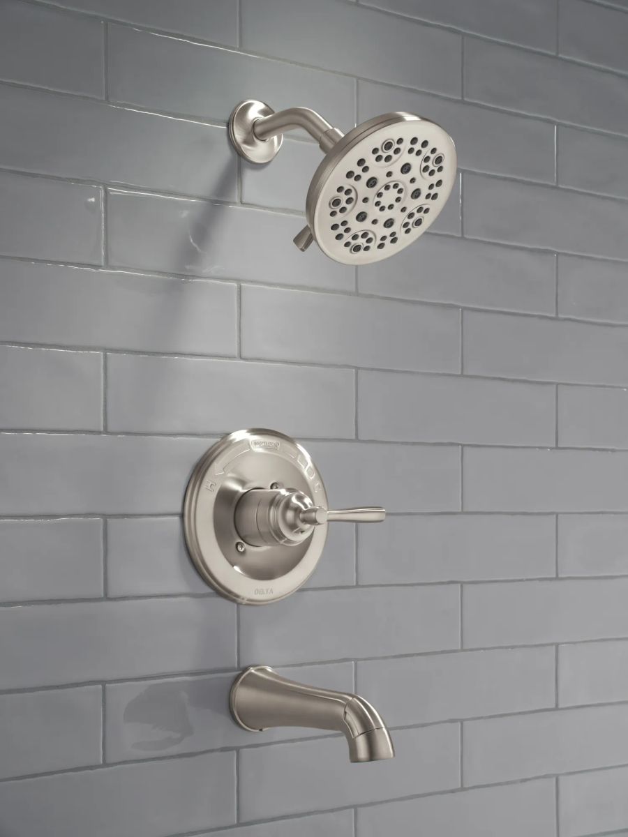 DELTA Roe Monitor 14 Series Tub and Shower — Stainless