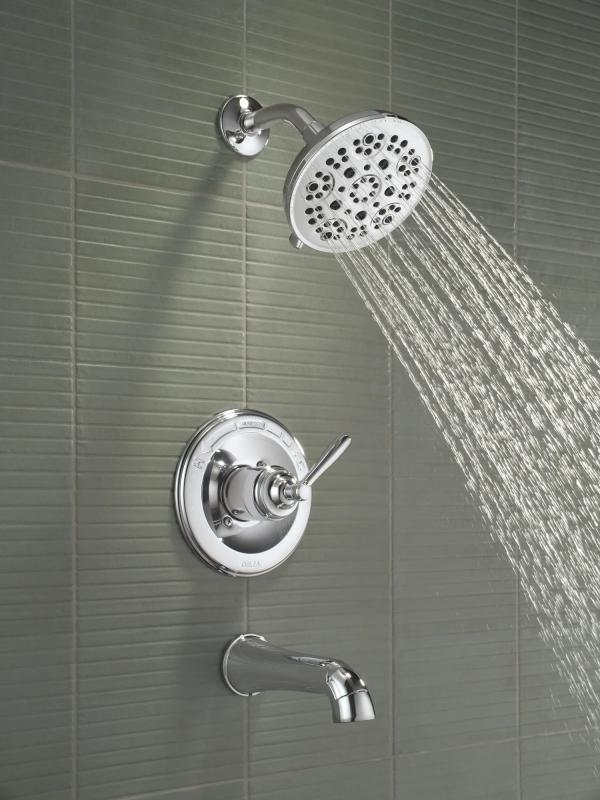 DELTA Roe Monitor 14 Series Tub and Shower — Chrome