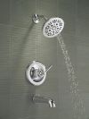 DELTA Roe Monitor 14 Series Tub and Shower — Chrome