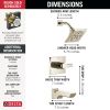 DELTA Pivotal Monitor 14 Series H2OKINETIC Tub and Shower Trim — Lumicoat® Polished Nickel