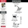 DELTA Pivotal Monitor 14 Series H2OKINETIC Tub and Shower Trim — Lumicoat® Chrome